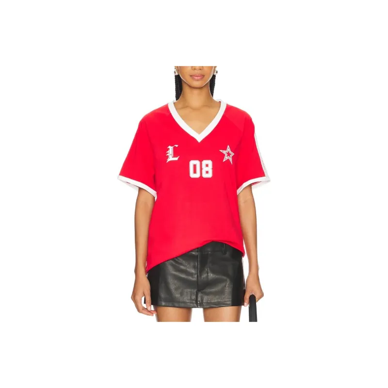 Lioness T-Shirts Women's Red-0