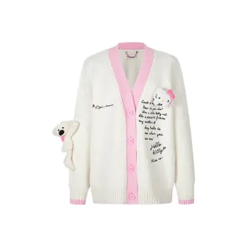 13 DEMARZO x Hello Kitty Knitwear Unisex White