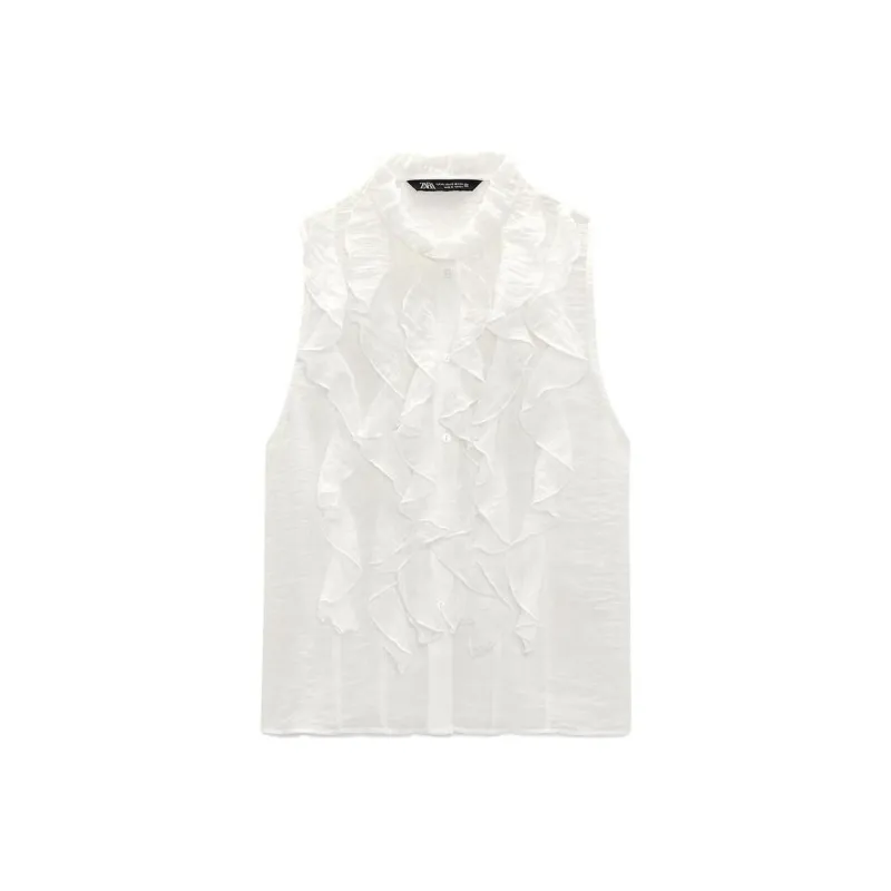 ZARA Shirts Women's White-0