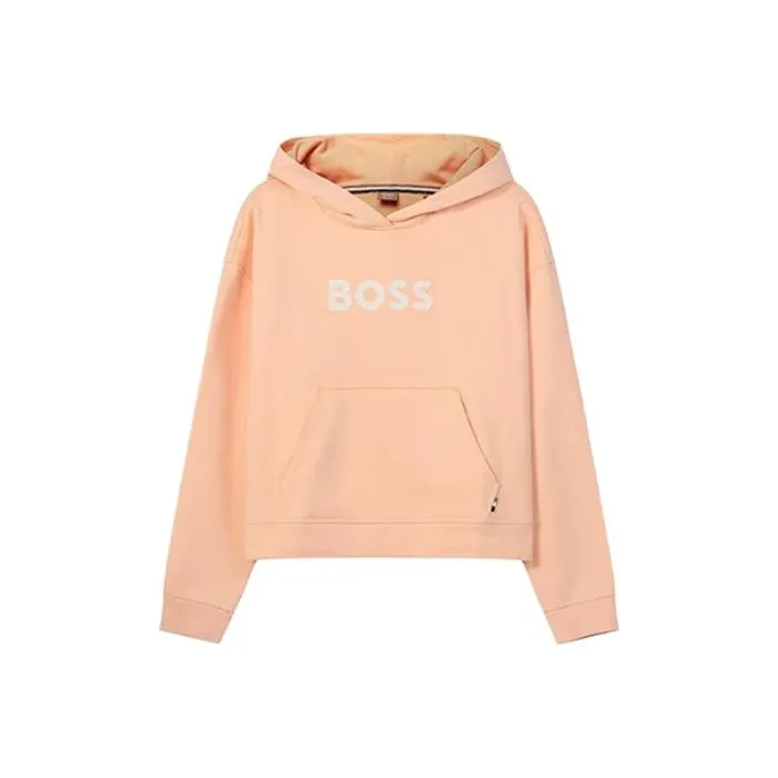 HUGO BOSS Sweatshirts Women's Light Pink Orange-0