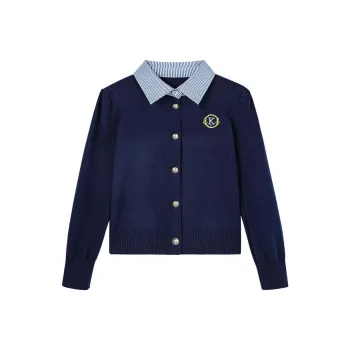 XUANSHU Knitwear Women's Dark Blue