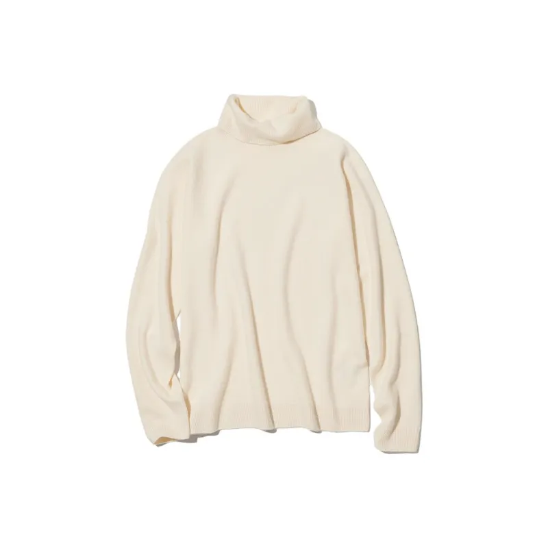 UNIQLO Cashmere Sweater Women's Ivory-0