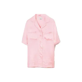 Burberry Ekd Jacquard Buttoned Pyjama Shirt