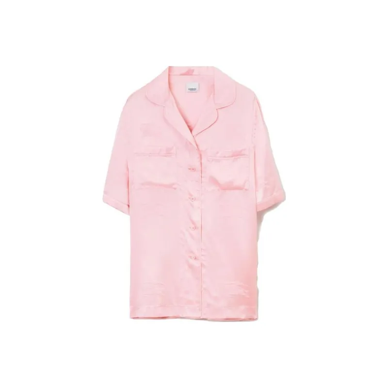 Burberry Ekd Jacquard Silk Pyjama Shirt-0