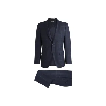 HUGO BOSS Plaid check Single breasted Suit