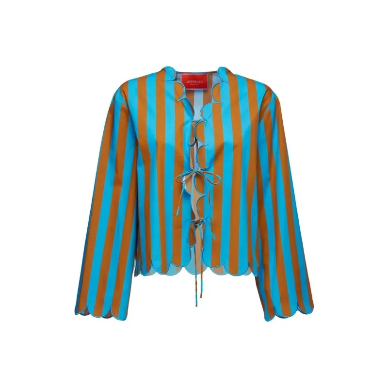 La DOUBLEJ. Vertical stripe Jacket-0