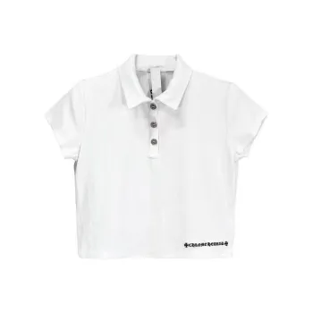 Chrome Hearts Polo Shirt Women's White
