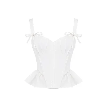 HOUSE OF CB GIGOU Camisole Women's WHITE/White