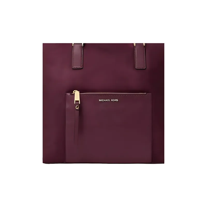MICHAEL KORS Ariana Nylon Fabric Portable Crossbody Bag, Shoulder Bag Regular Women's Burgundy-3