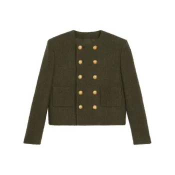 CELINE Jacket Women's Dark Khaki