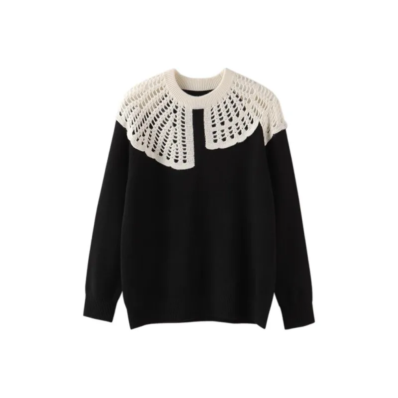MAIGRE SIMHAT Cashmere Sweater Women's Black-0