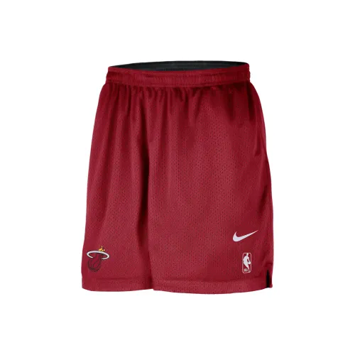 Nike Miami Heat Courtside Men's Nike Nba Mesh Practice Shorts