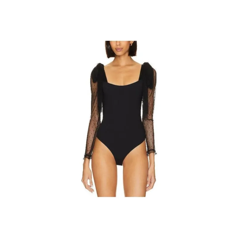 FREE PEOPLE Bodysuits Women's Black-0