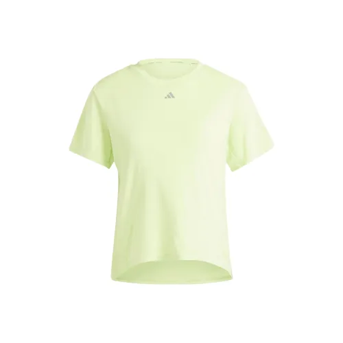 Adidas HIIT Regular T Shirt Women's Pulse Acid Orange Green