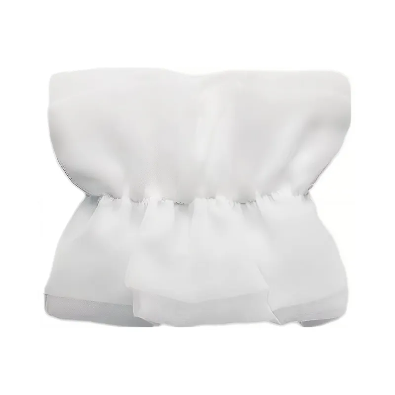 ZARA Strapless Top Women's White-0
