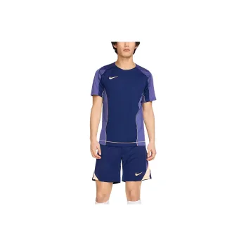 Nike Dri Fit Soccer Jerseys Men's Blue Void/Dark Purple Dust/Orange Pulse