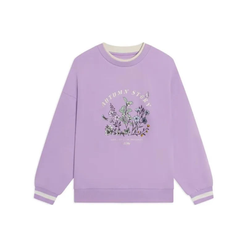 LINING Sports Life Collection Sweatshirts Women's Purple-0