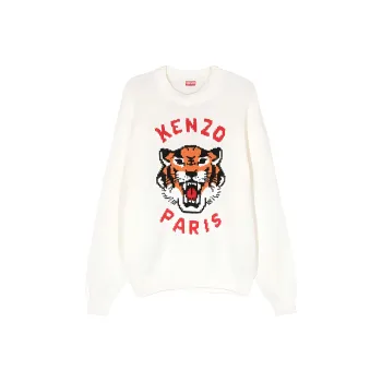 KENZO Lucky Tiger Cotton blend Sweatshirt
