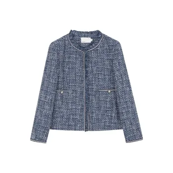 IHIMI Jackets & Coats Women's Silver Blue