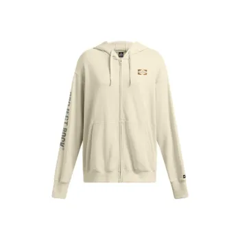 Under Armour Johnson Project Rock Jacket Women's Ferret White Gray