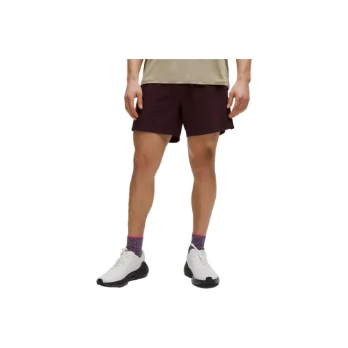 Lululemon Mile Maker Run Crew Ripstop Lined Short Casual Shorts 6' Men's