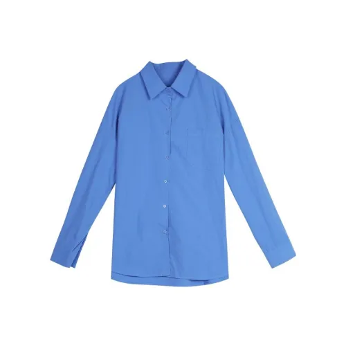 Painting system Shirts Women's Blue