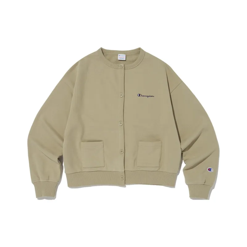 Champion Sweatshirt Women's Beige-0