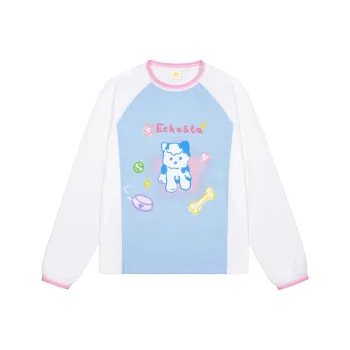 ECHOSTA T-Shirts Unisex Blue