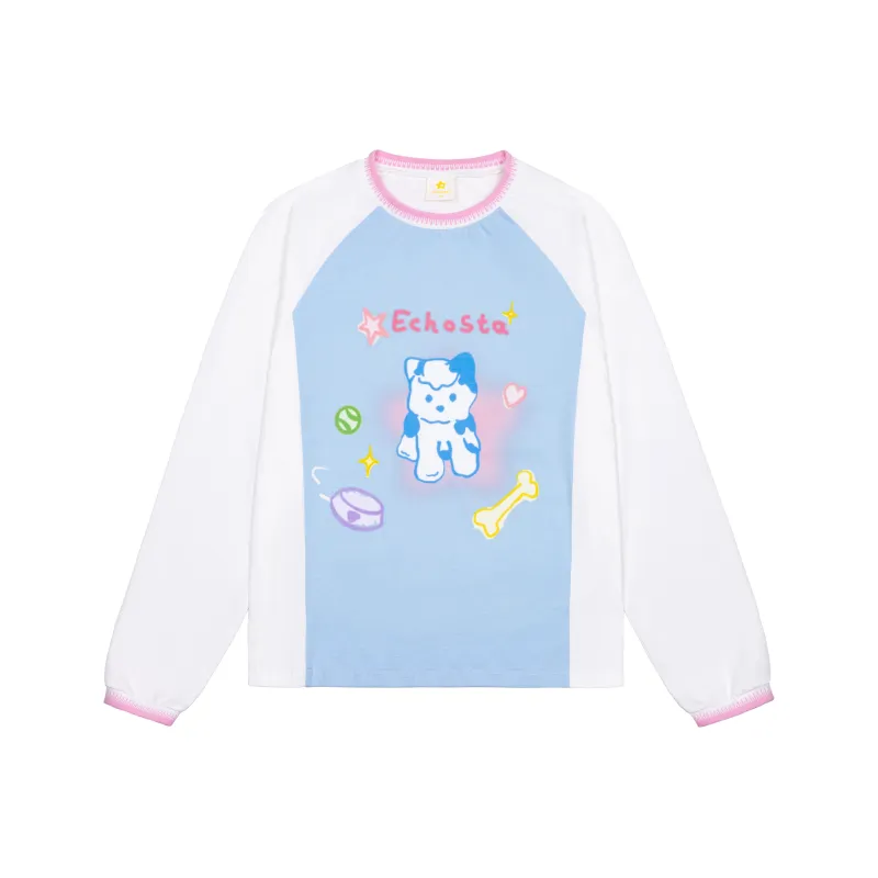 ECHOSTA T-Shirts Unisex Blue-0