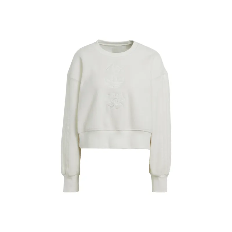 Adidas Originals Sweatshirts Women's White-0