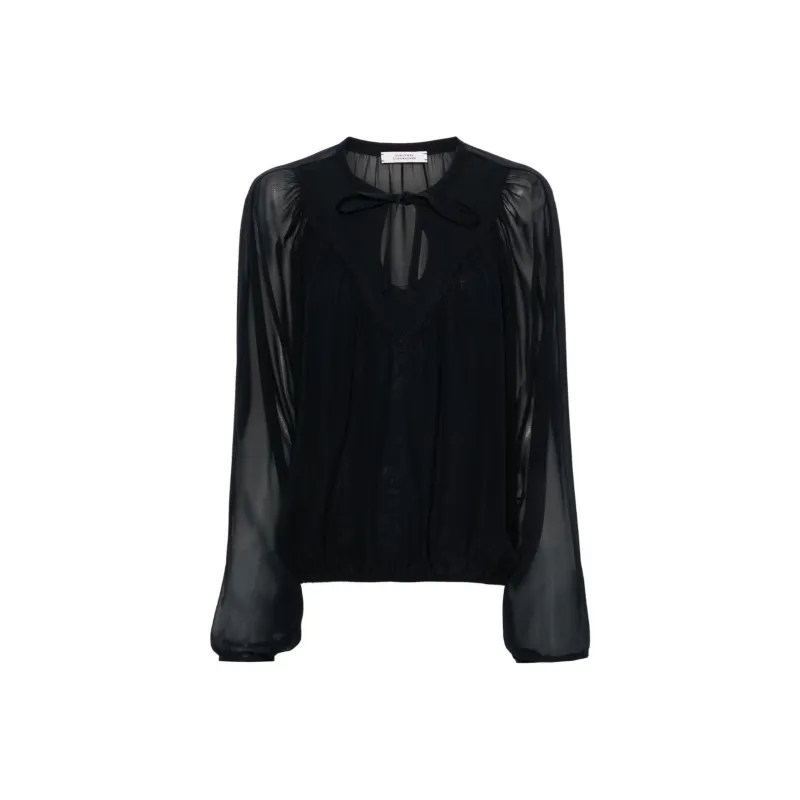 Dorothee Schumacher Sheer Dreams Silk Blouse-0