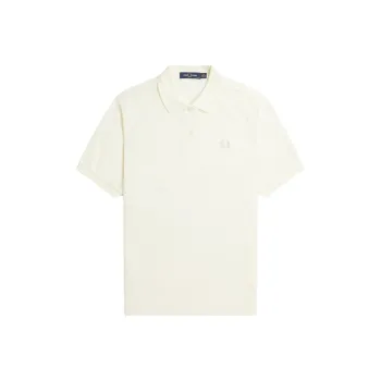 FRED PERRY Polo Shirt Women's Light Yellow