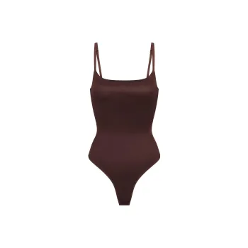 Skims Barely There Scoop Bodysult Bodysuits Women's COCOA/Cocoa