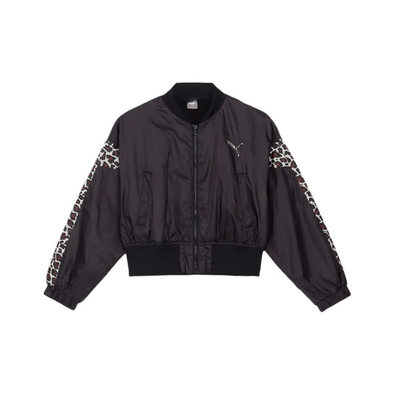 PUMA TRN EDGE FW24 Tricot WindCELL Jacket Women's Black-0