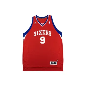 Adidas x NBA Philadelphia 76ers SWINGMAN Fan Edition Basketball Jersey Unisex Red