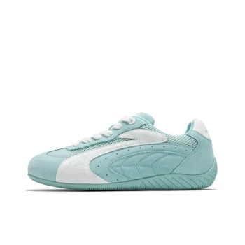 SENGUOGUO Cushioning, Slip Resistant, And Abrasion Resistant Low Top Casual Shoes Unisex Mint Blue