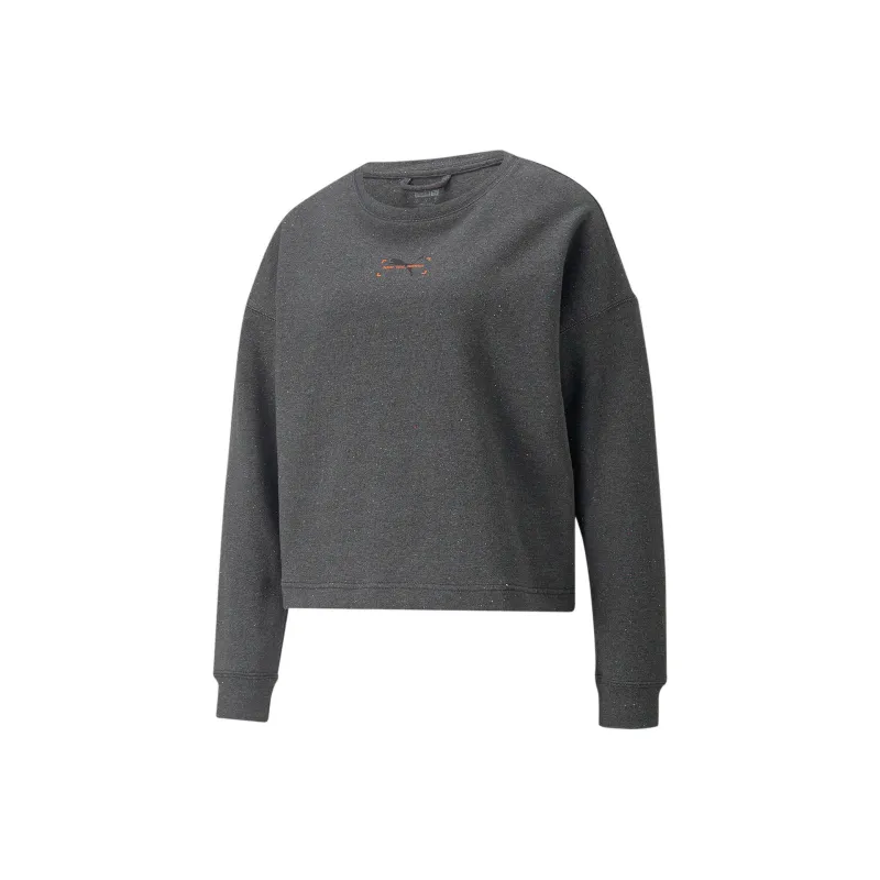 PUMA Collection Relaxed Sweatshirts Women's Dark Gray-0