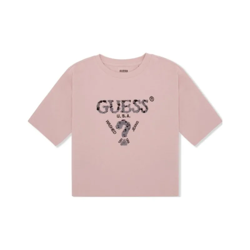 GUESS T-Shirts Women's Pink-0