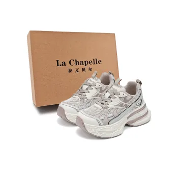 La Chapelle Low Top Chunky Sneakers Women's Pink