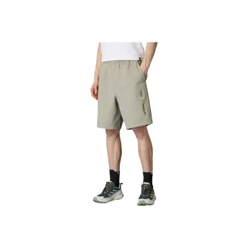 Adidas Casual Shorts Men's Gray Beige