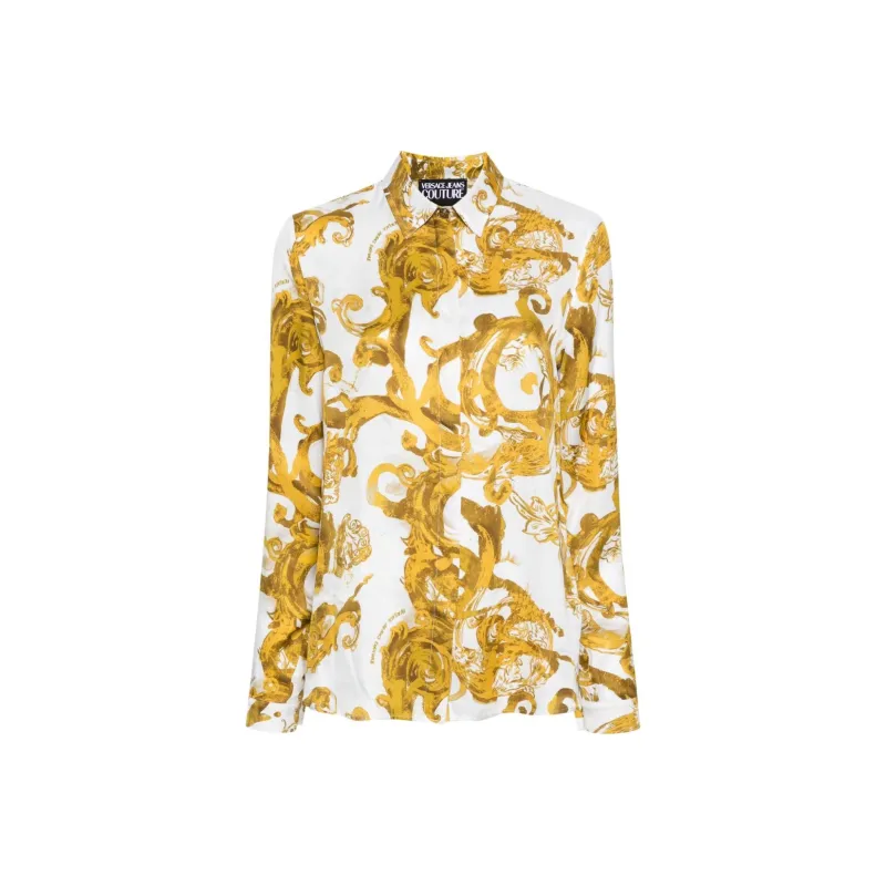 VERSACE JEANS COUTURE Watercolour Couture print Shirt-0