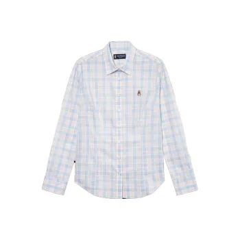 Hush Puppies Shirt Women's Pink Blue