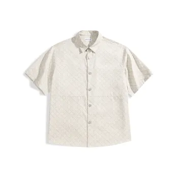 PEACEBIRD MEN Shirt Men's Butter Cream White 1