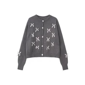 XUANSHU Knitwear Women's Gray