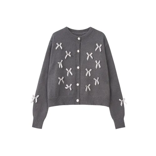 XUANSHU Knitwear Women's Gray