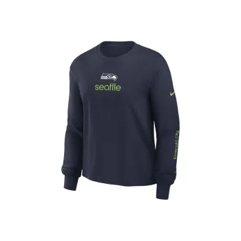 Nike Seattle Seahawks Boxy Women's Nike Nfl Long Sleeve T Shirt