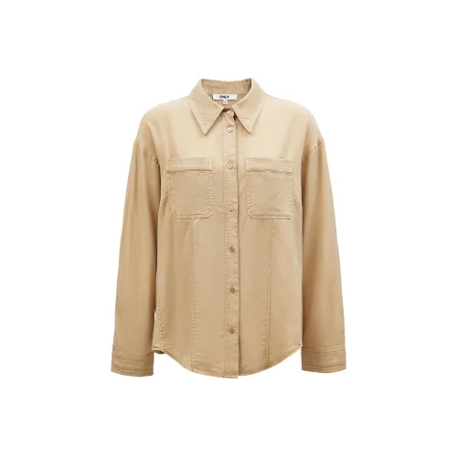 ONLY Shirts Women's C11 Lime Fuzzy Sand