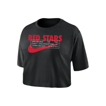 Nike Chicago Red Stars Women's Nike Dri FIT Soccer Cropped T Shirt