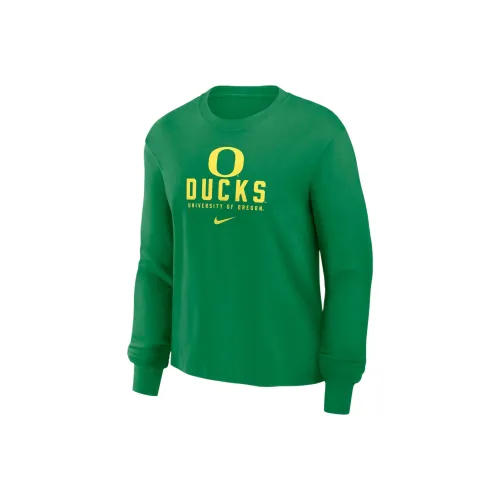 Nike Oregon Ducks Primetime University Boxy Women's zero nike College Long-Sleeve T-Shirt