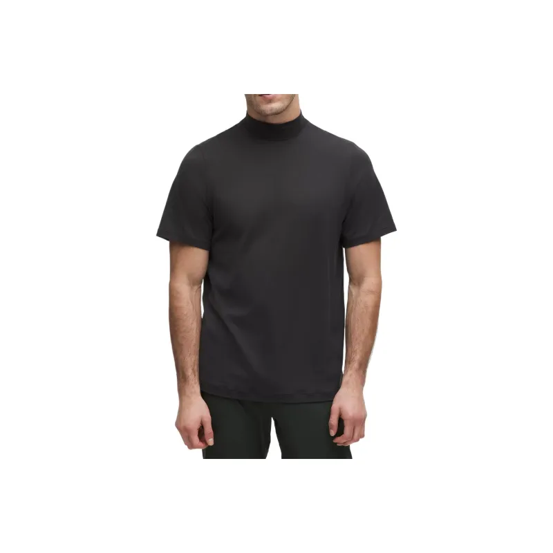 Lululemon Mockneck Golf Clothing Men's Black-0